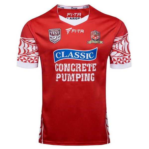 Camiseta Tonga 1ª 2017-2018 Rojo